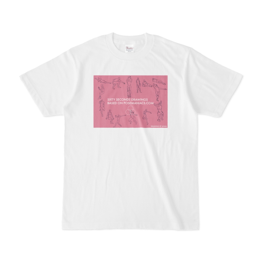 60秒ドローイングTシャツ40