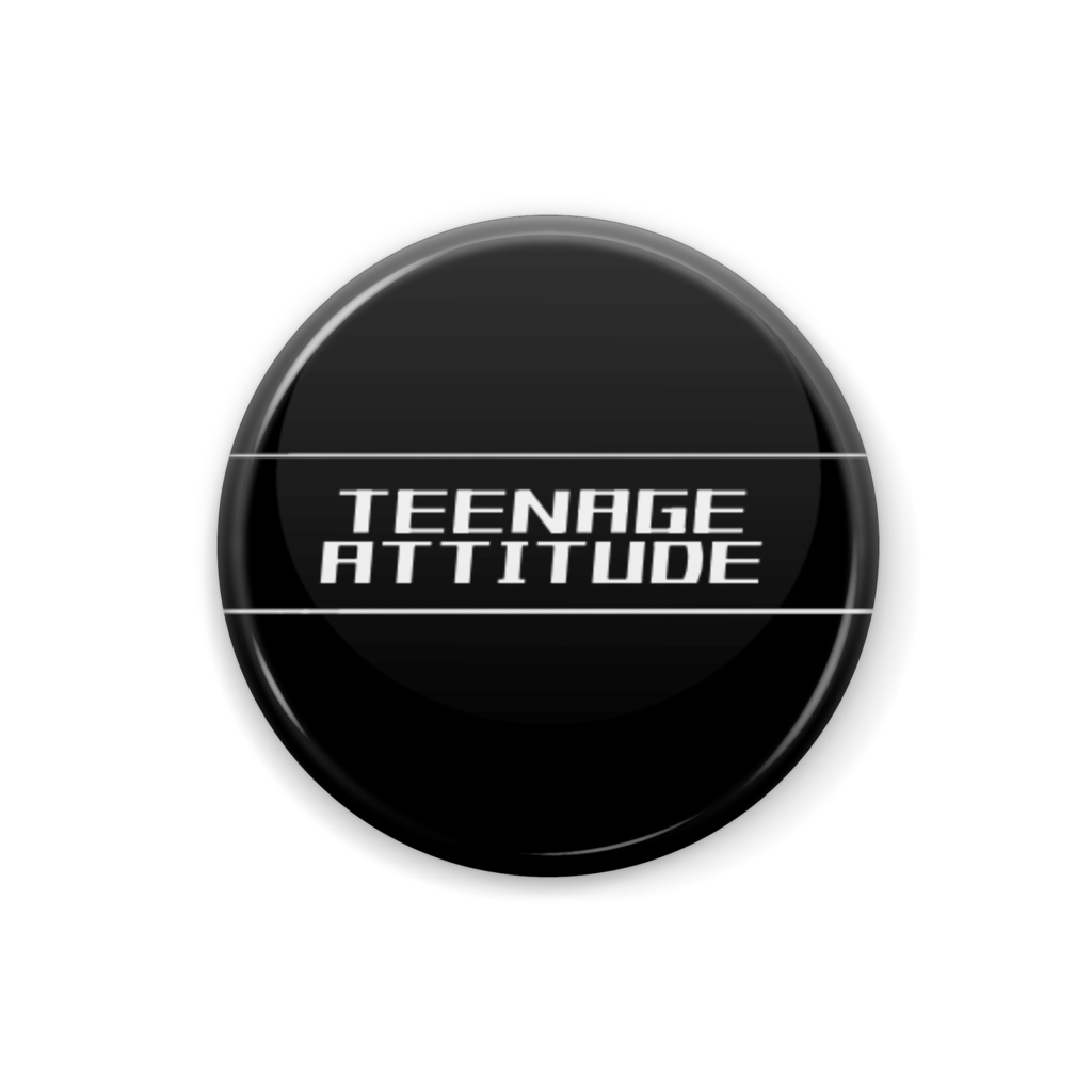 TEENAGE ATTITUDE 缶バッジ