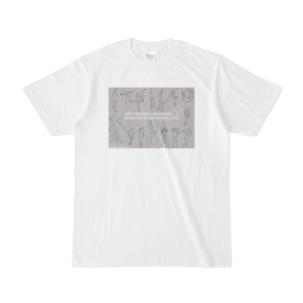 60秒ドローイングTシャツ41