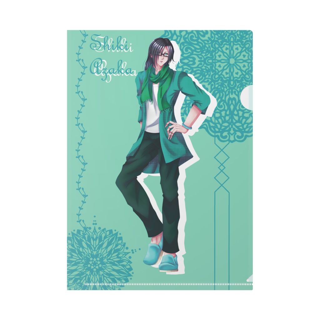 彩華紫樹夏服A4クリアファイル