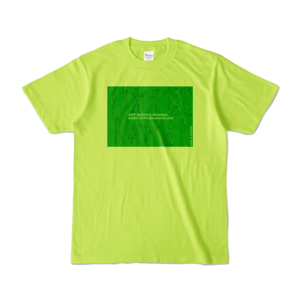 60秒ドローイングTシャツ43