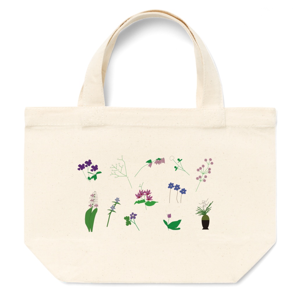 癒され野花🌼トートバッグ