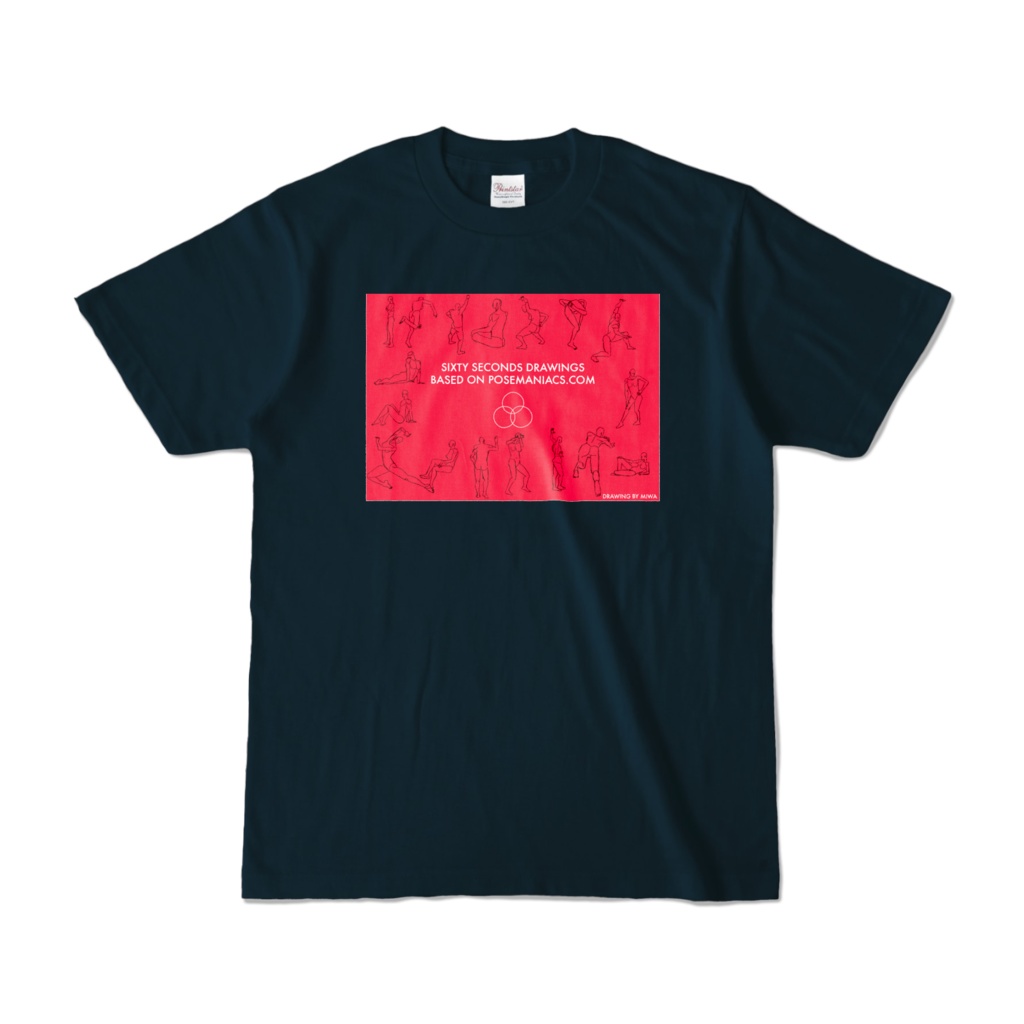 60秒ドローイングTシャツ44