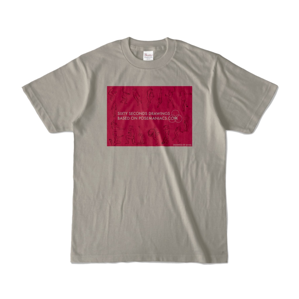 60秒ドローイングTシャツ38