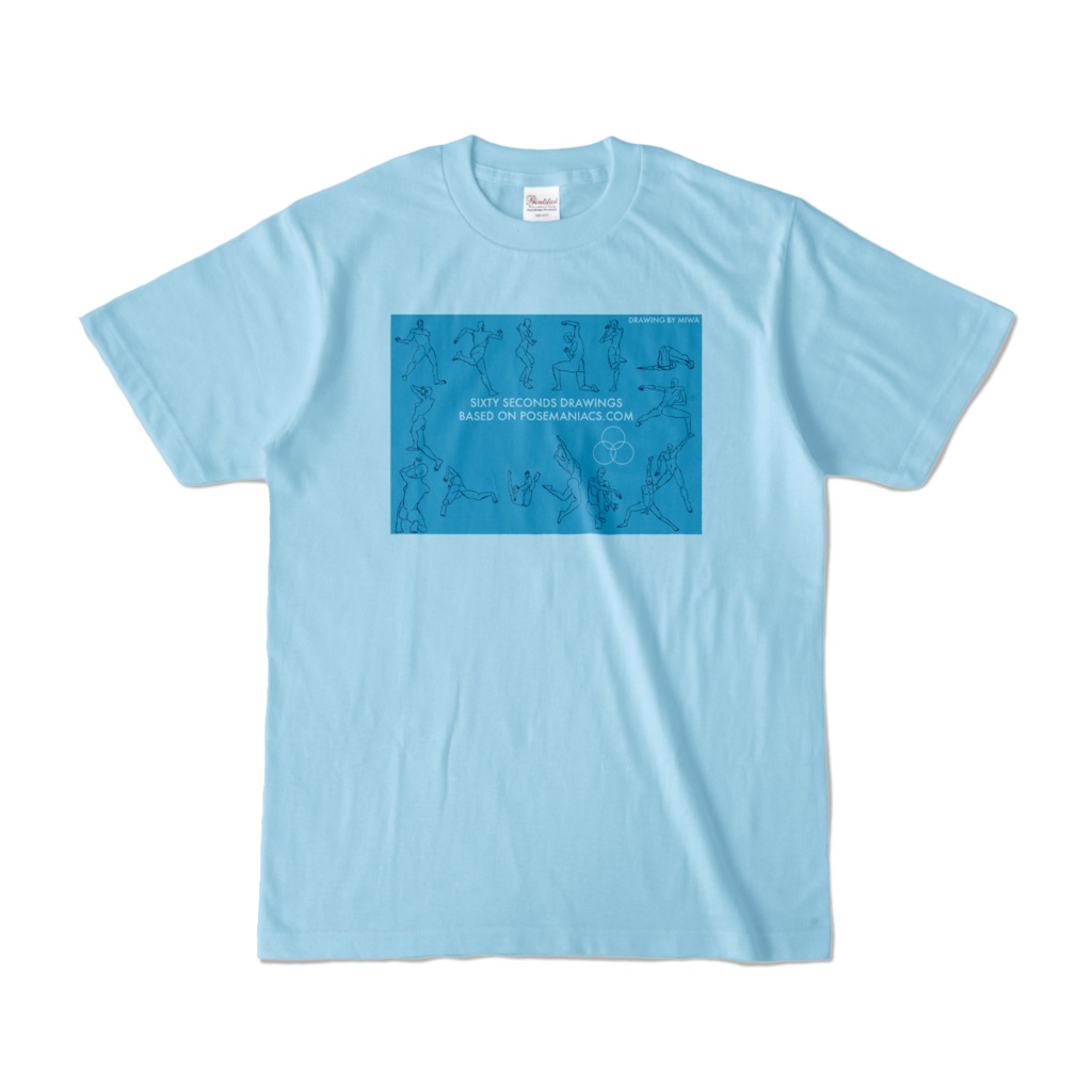 60秒ドローイングTシャツ46