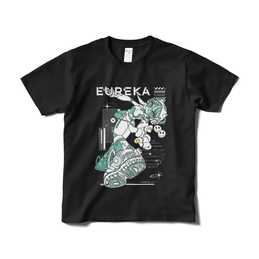 サイバーガールTシャツ