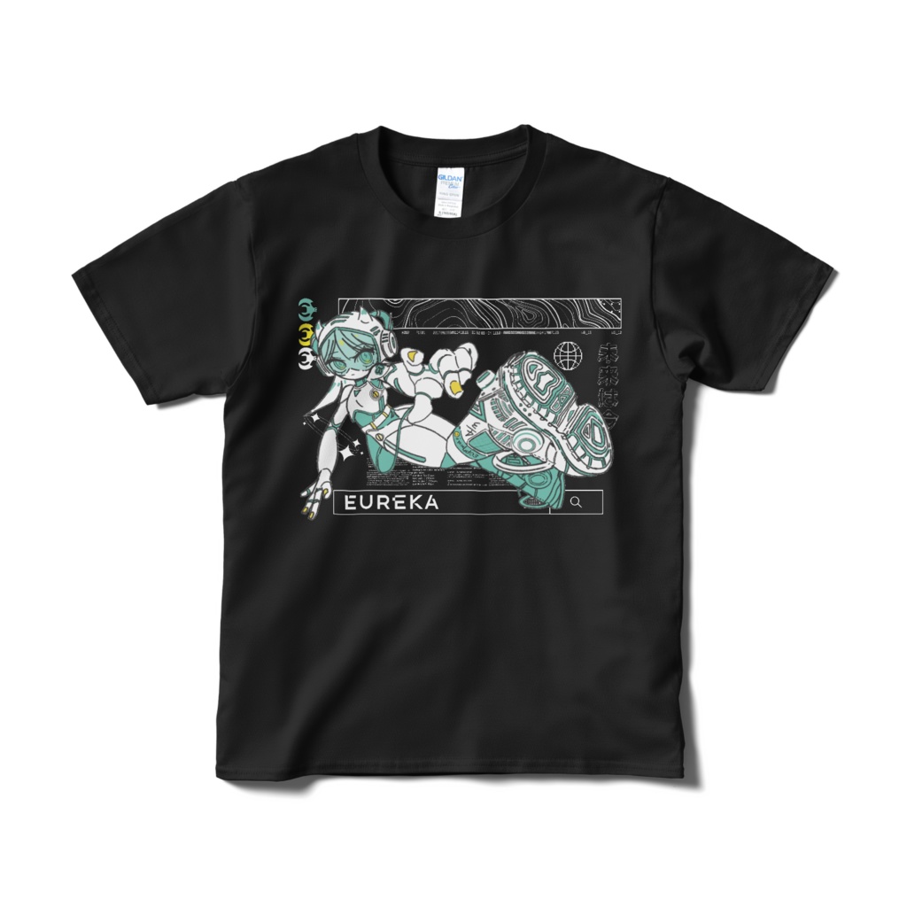 サイバーガールTシャツ