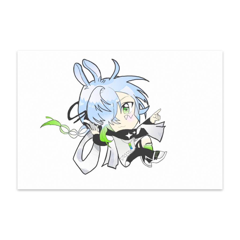 ムジカ君イラストポストカード