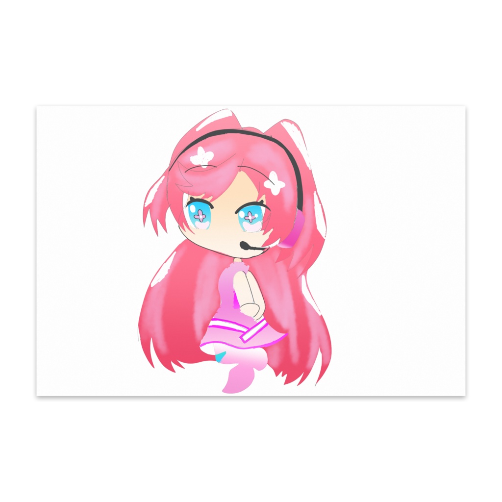 事業所キャラクターAOちゃんポストカード