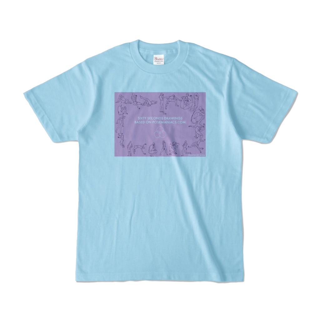 60秒ドローイングTシャツ48