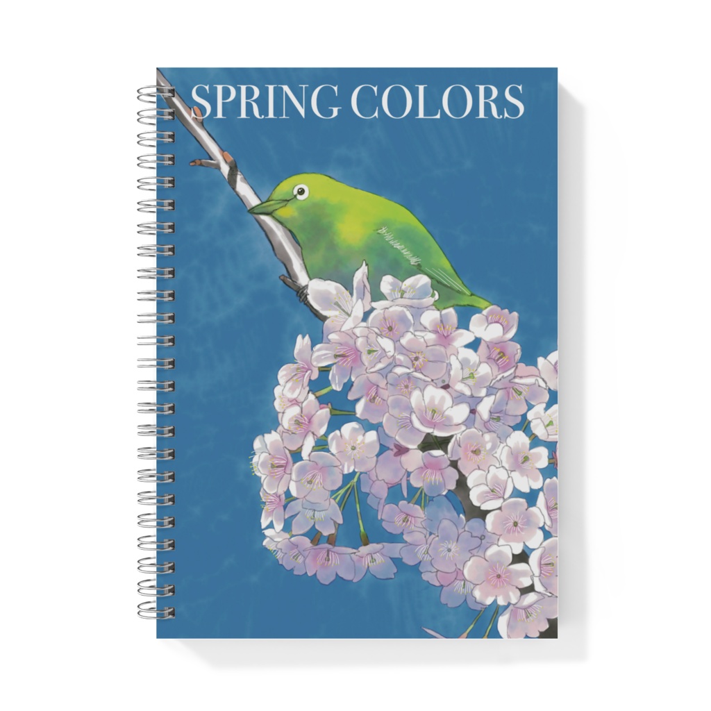 リングノート【メジロと桜】