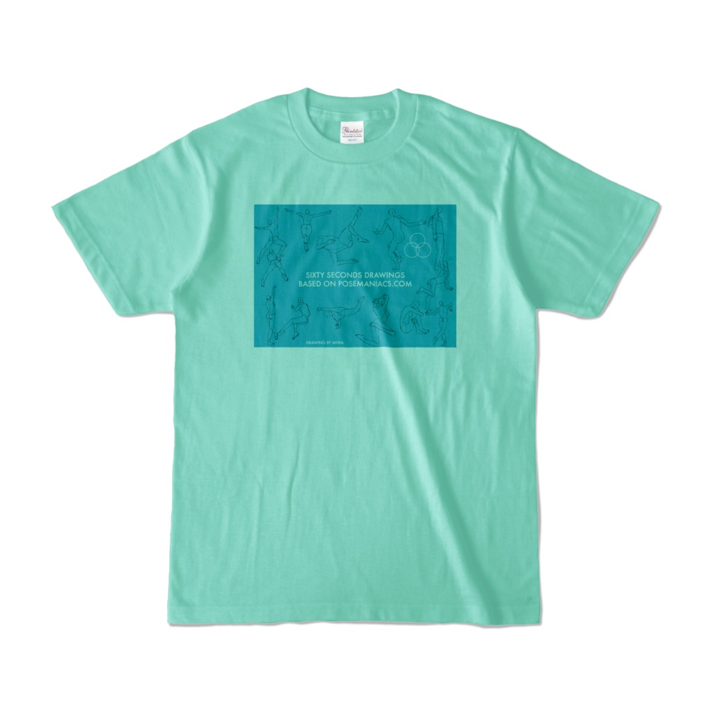 60秒ドローイングTシャツ49