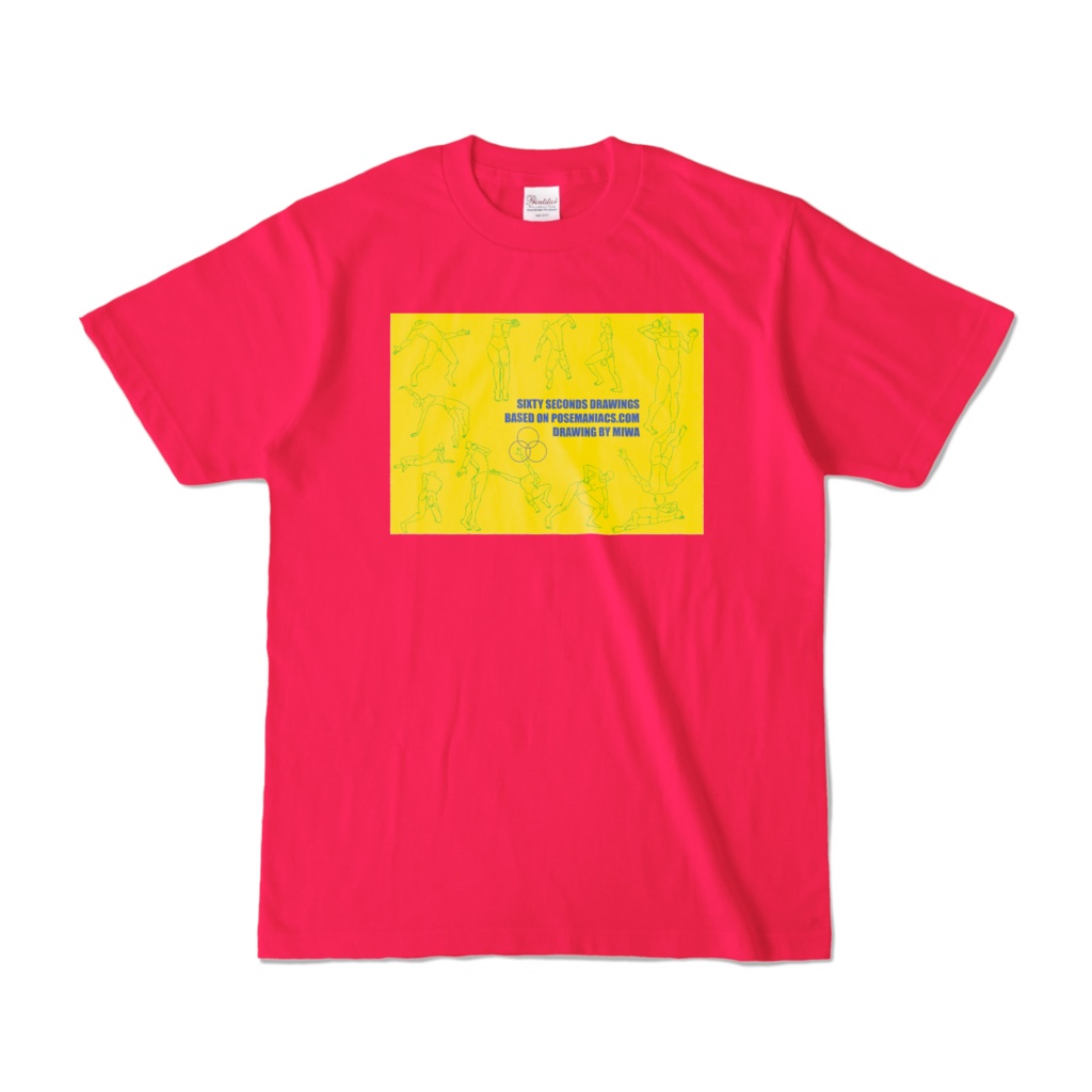 60秒ドローイングTシャツ51