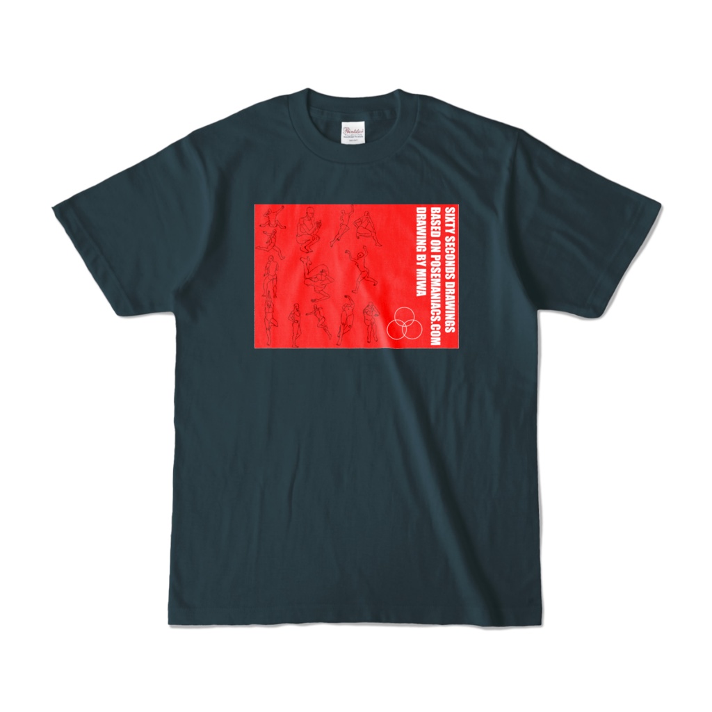 60秒ドローイングTシャツ