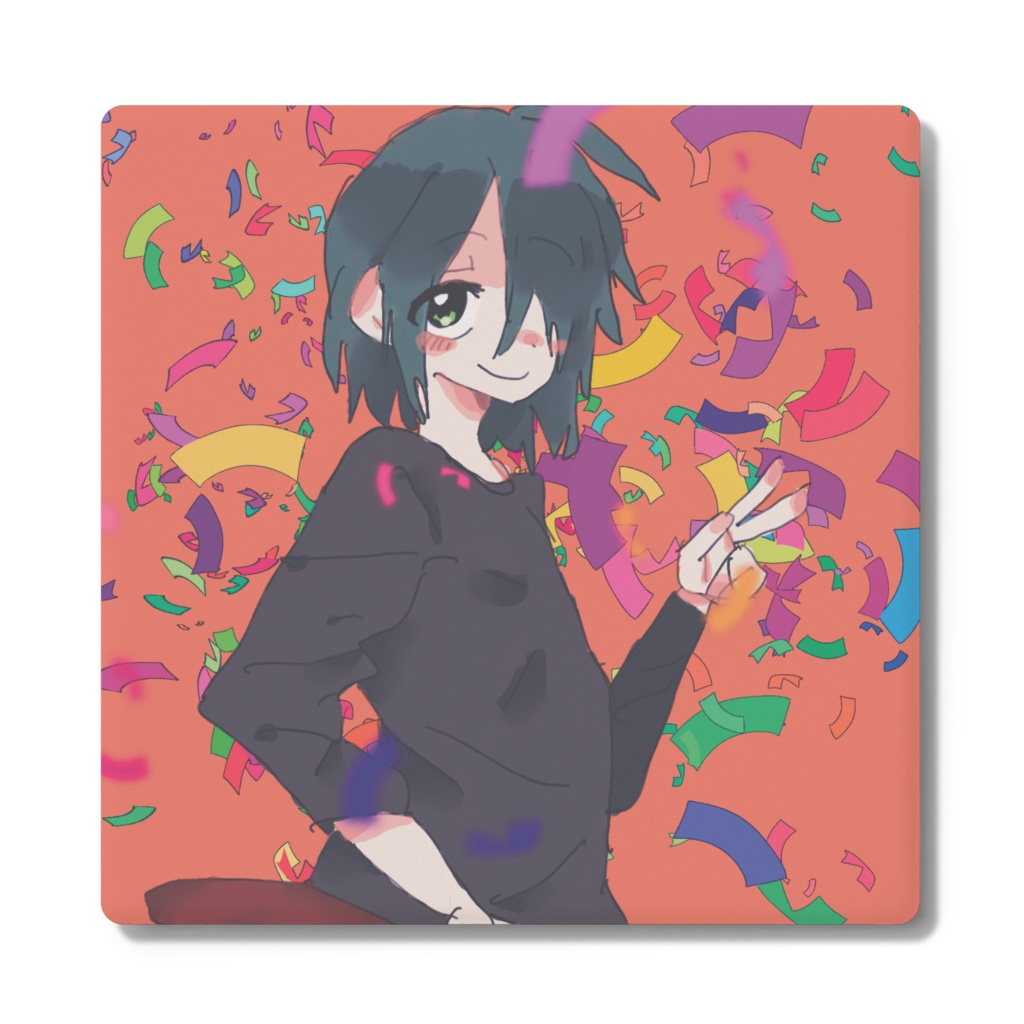 ポップなコースター