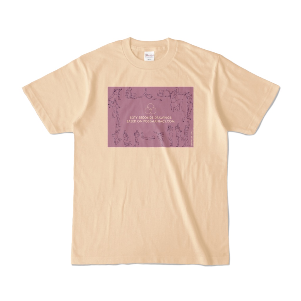 60秒ドローイングTシャツ54