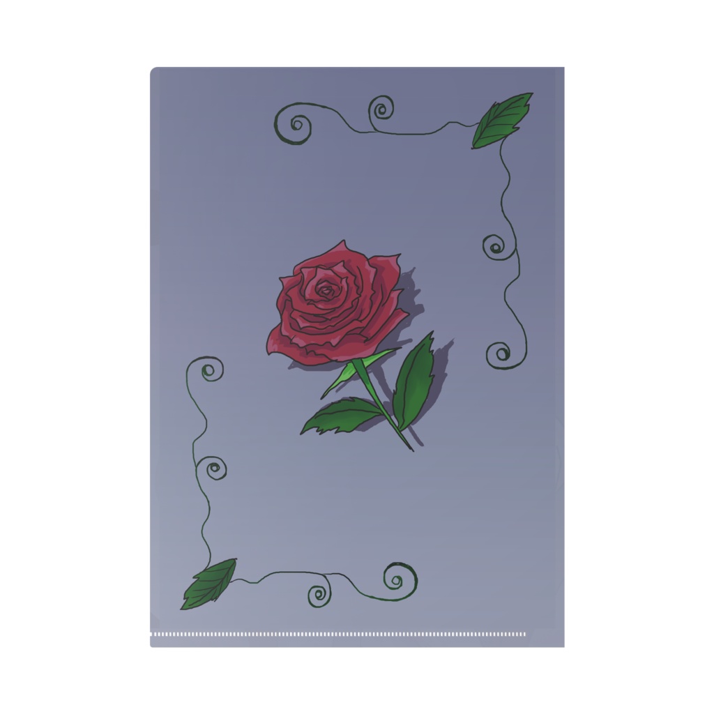 玉座に座る王子様(クリアファイル)