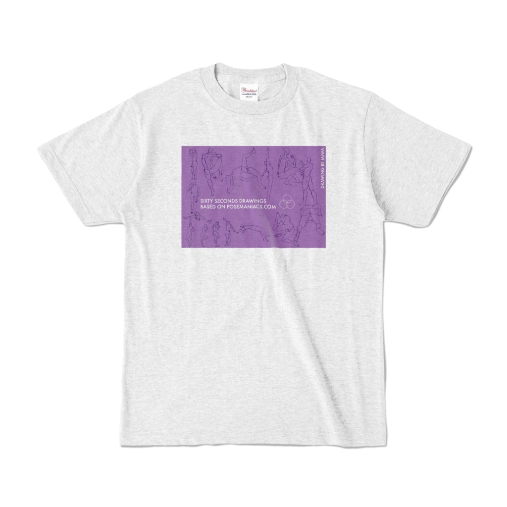 60秒ドローイングTシャツ57