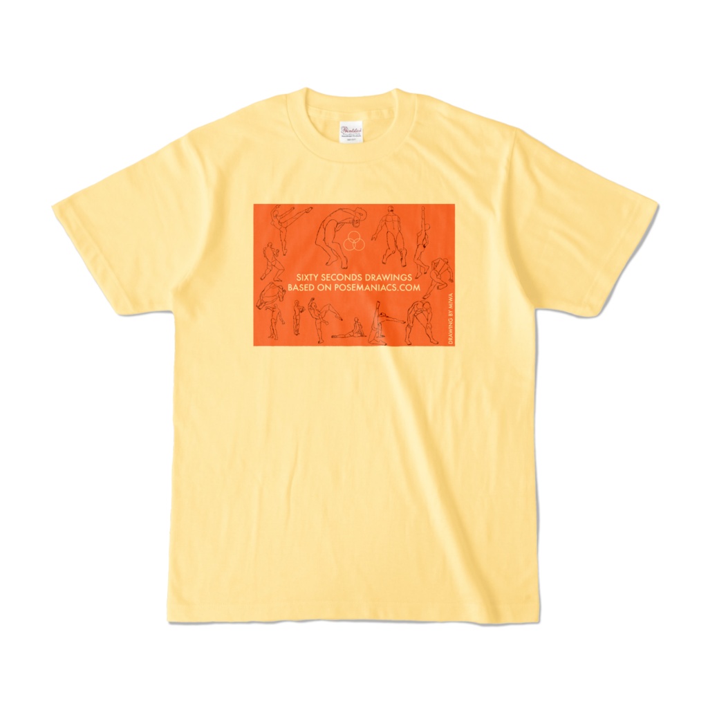 60秒ドローイングTシャツ58