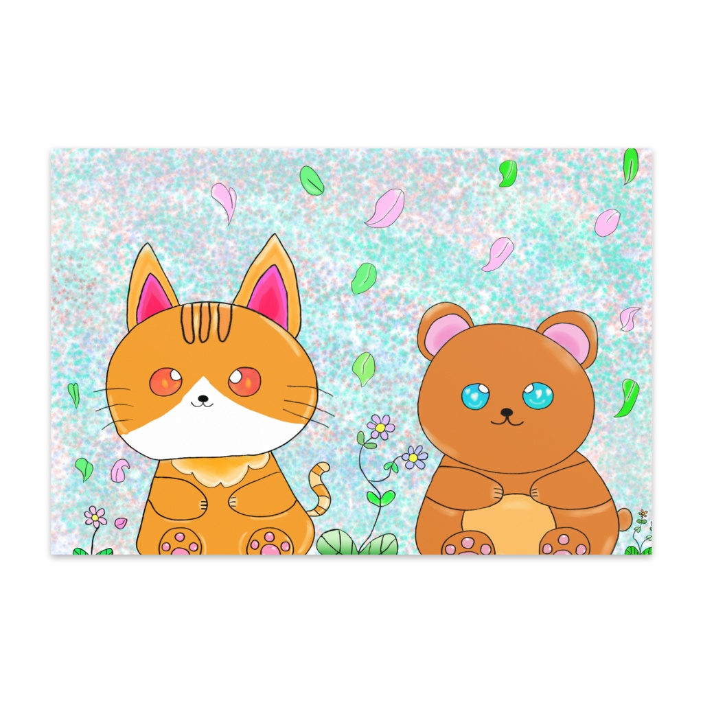 動物の花見