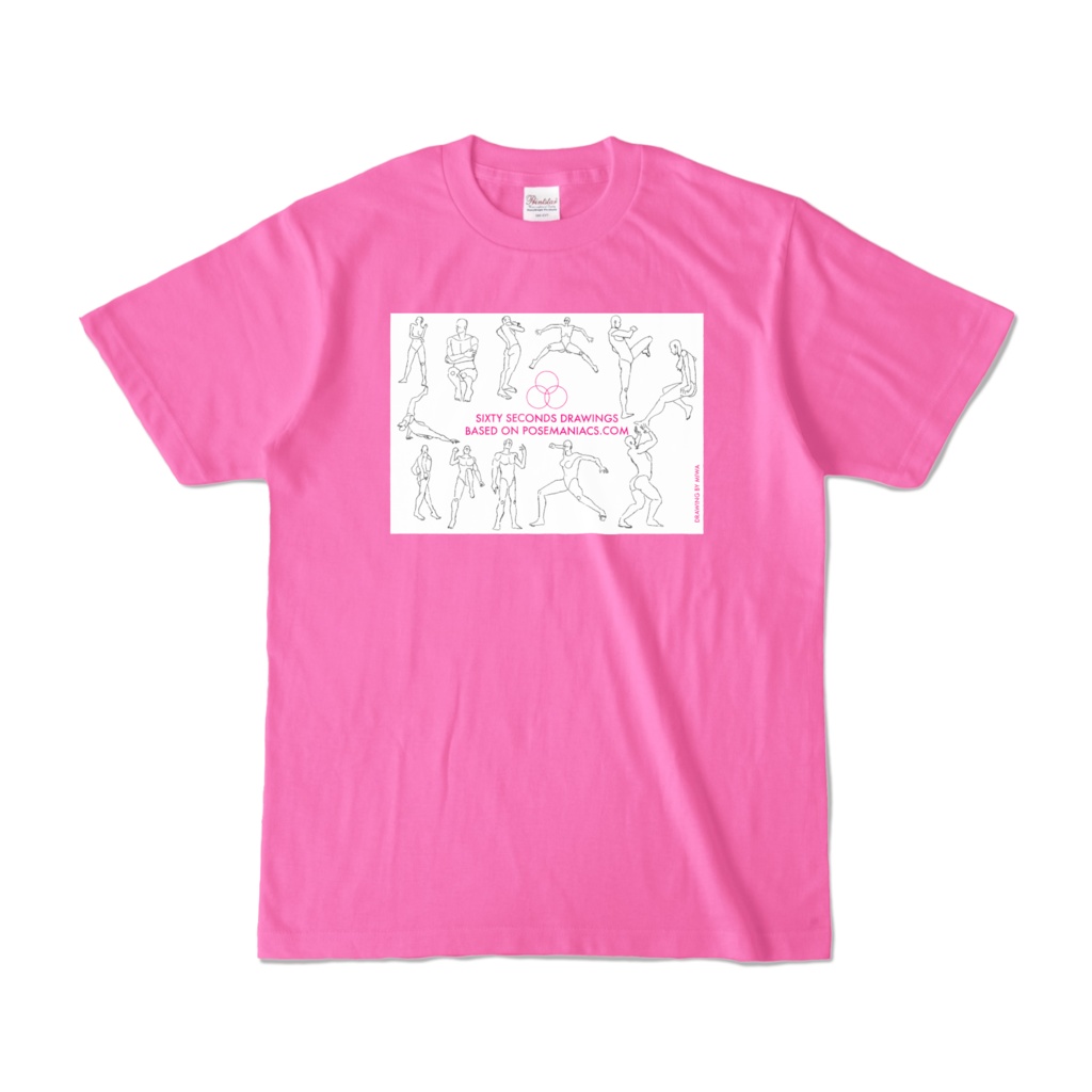 60秒ドローイングTシャツ61