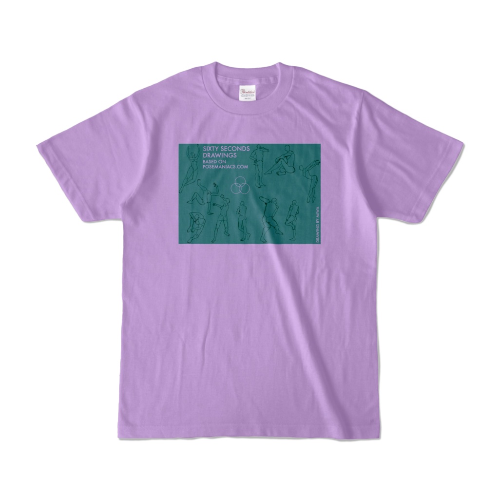 60秒ドローイングTシャツ62