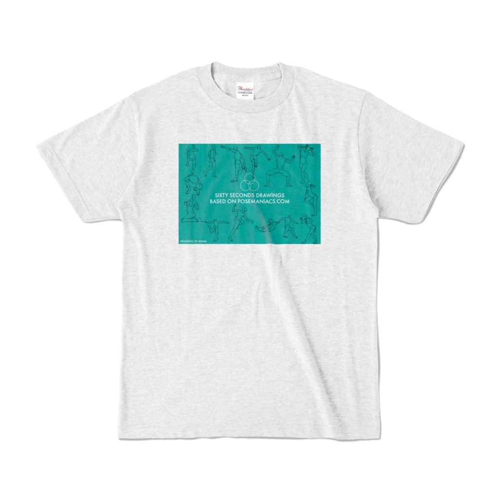 60秒ドローイングTシャツ64