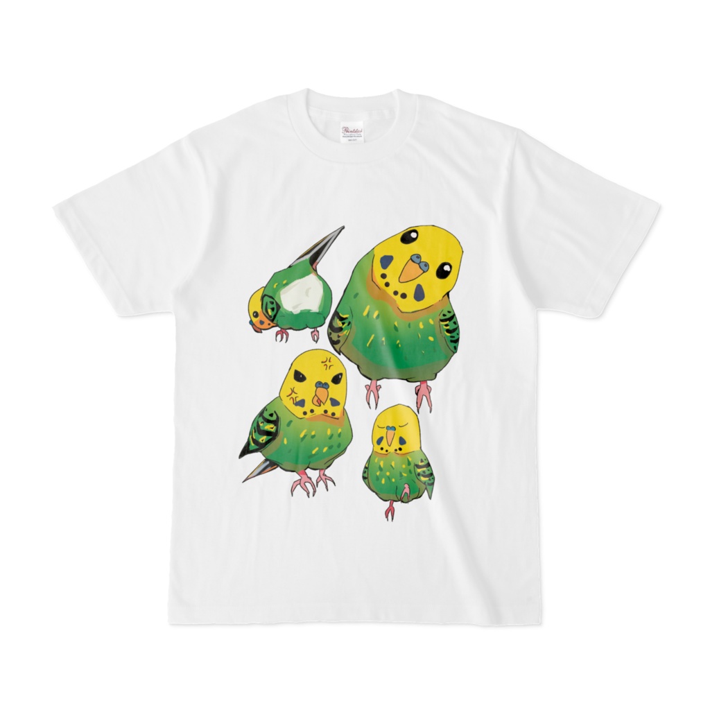 いろんなインコTシャツ