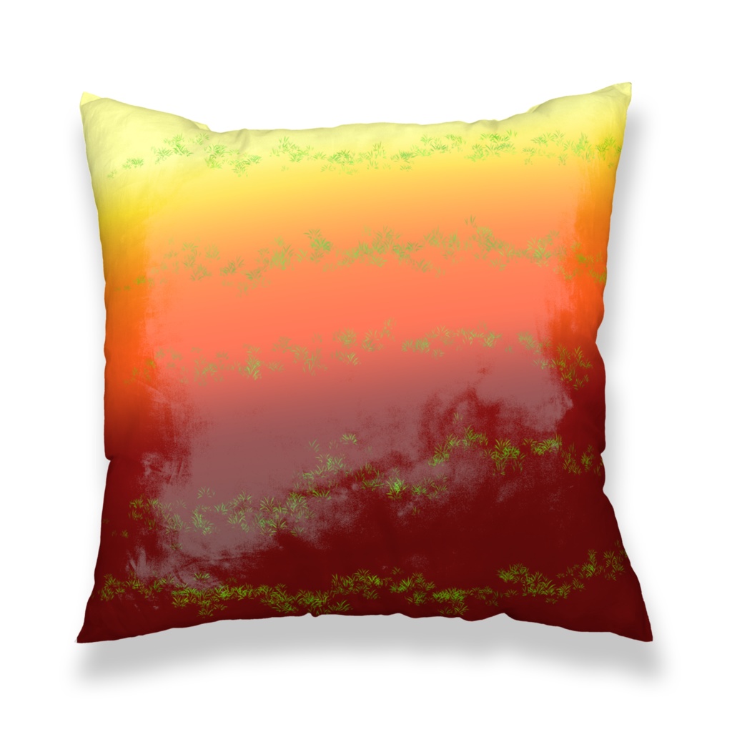 クッションカバー、ツインテイル族の魔術師