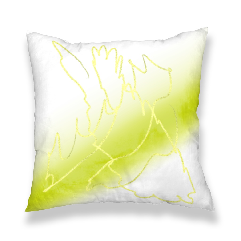 クッションカバー、女性NPC