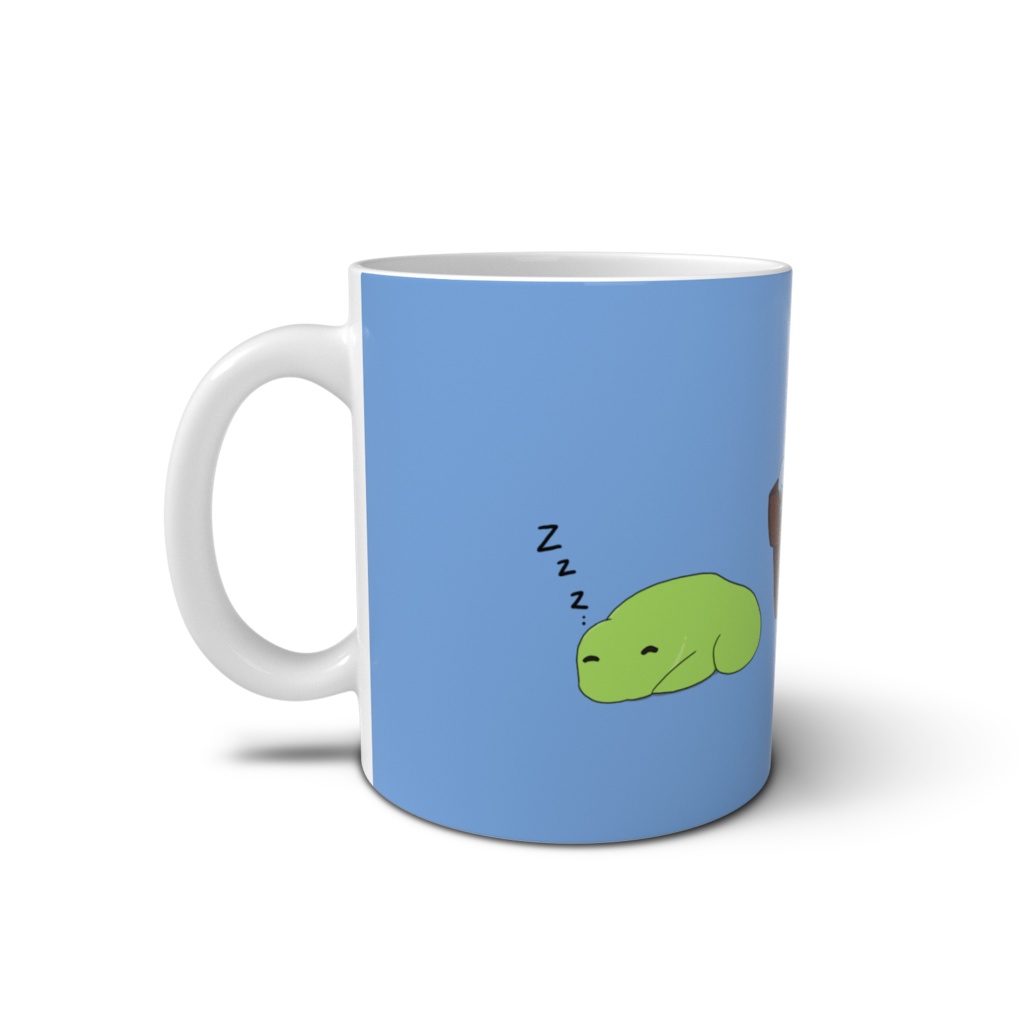 カエルと紫陽花