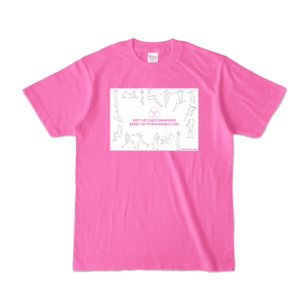 60秒ドローイングTシャツ67