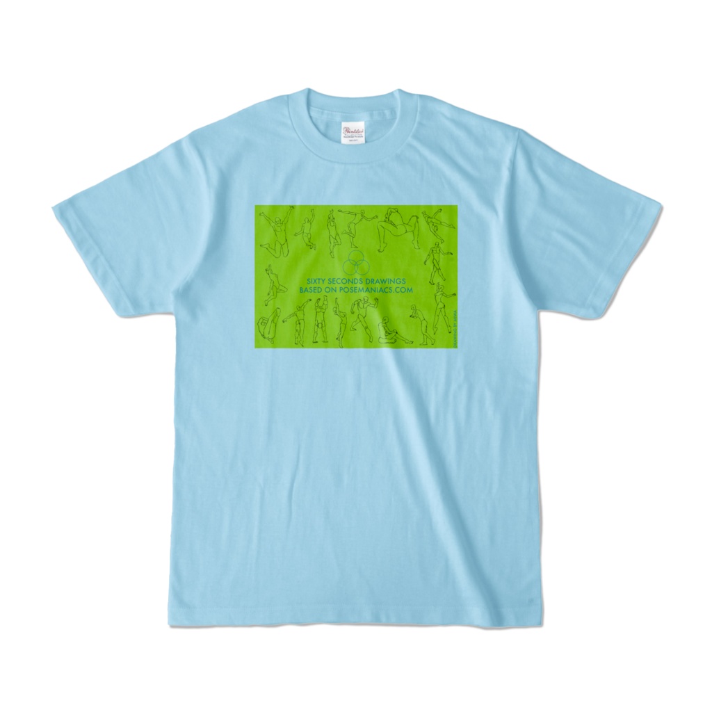 60秒ドローイングTシャツ68