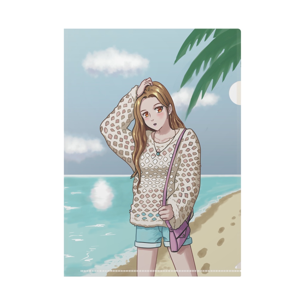 サマーセーター女子(クリアファイル)