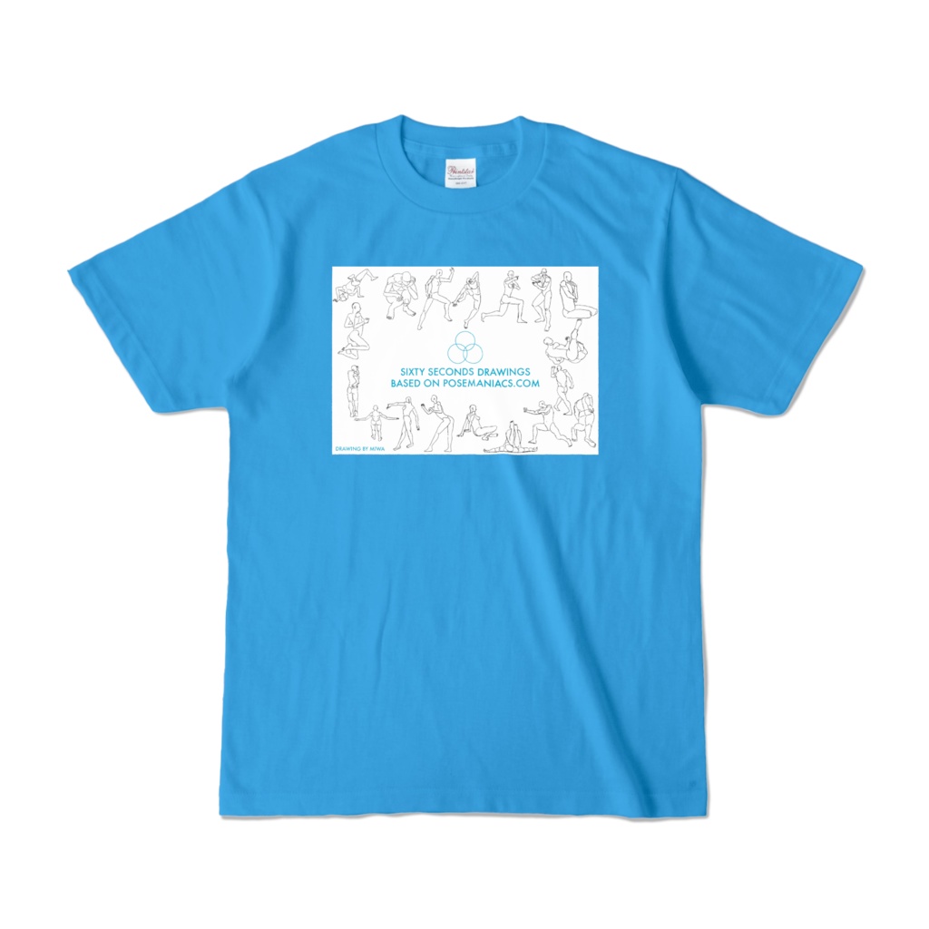 60秒ドローイングTシャツ69