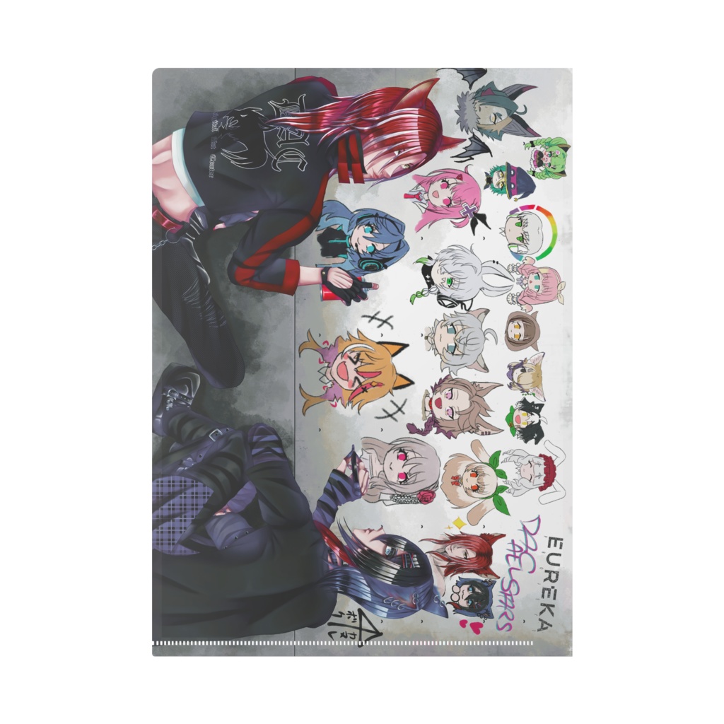 カヌレ&ガレットクリアファイル