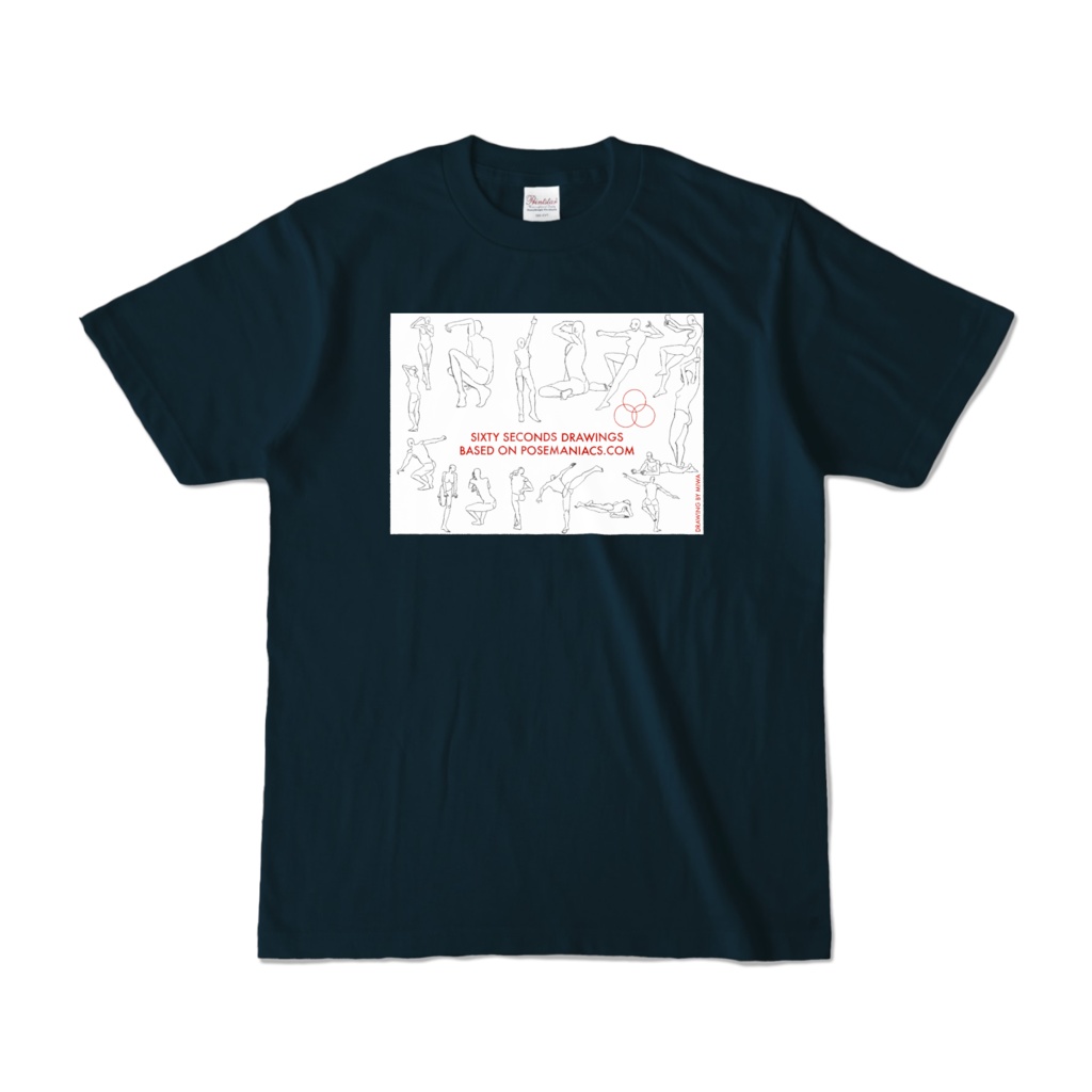 60秒ドローイングTシャツ70