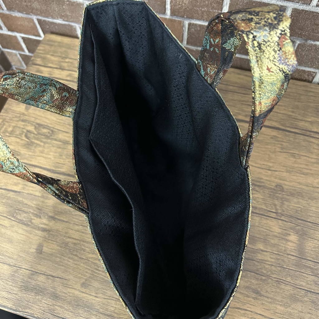 【九百錦織】【佐賀錦帯】帯リメイクバック