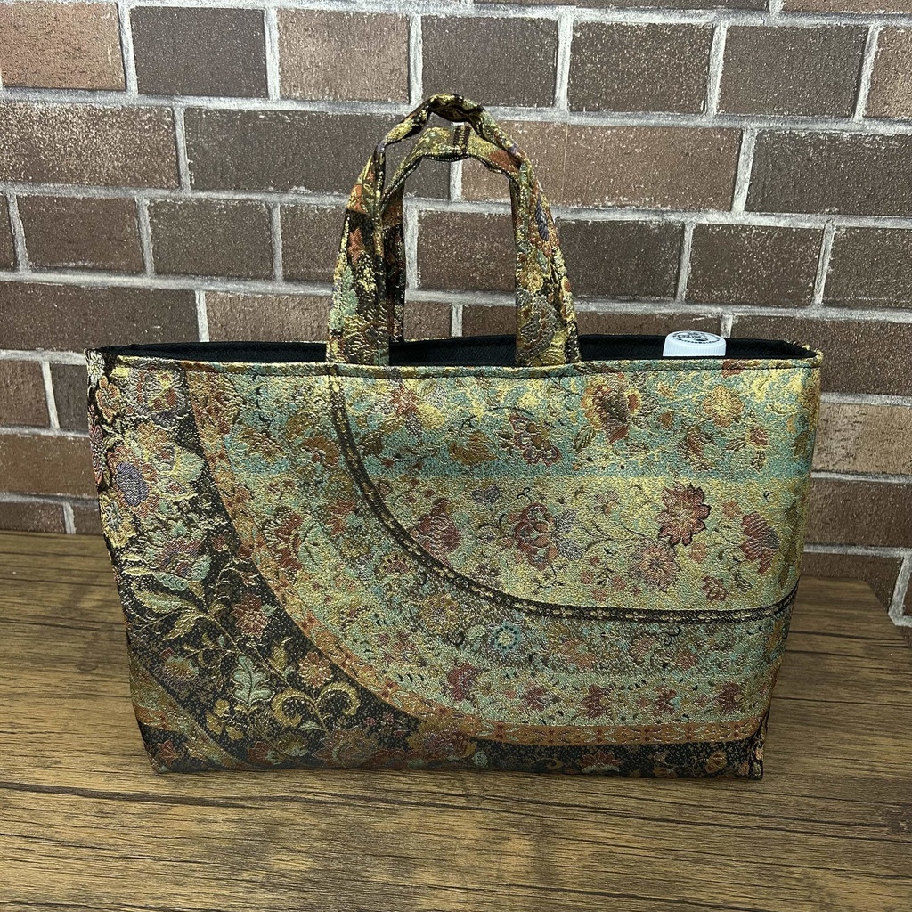 【九百錦織】【佐賀錦帯】帯リメイクバック