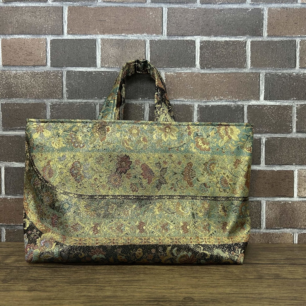 【九百錦織】【佐賀錦帯】帯リメイクバック