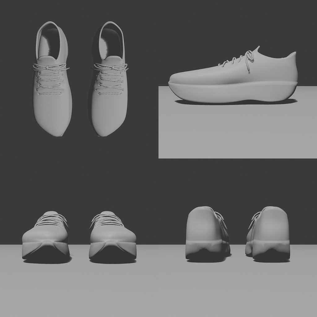 【3D】ランニングシューズ