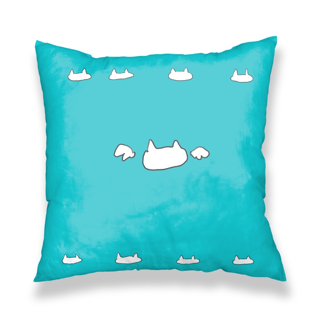 ポニテさんのクッションカバー