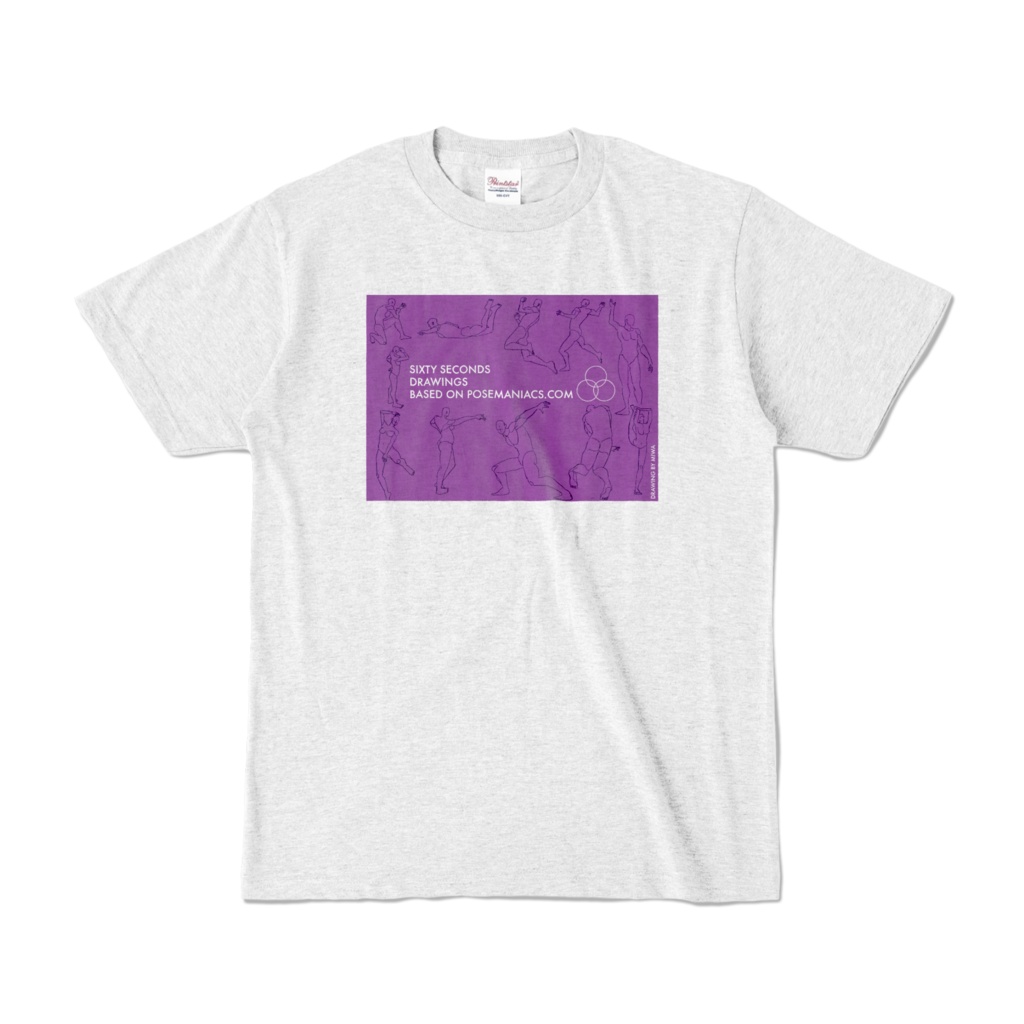 60秒ドローイングTシャツ72