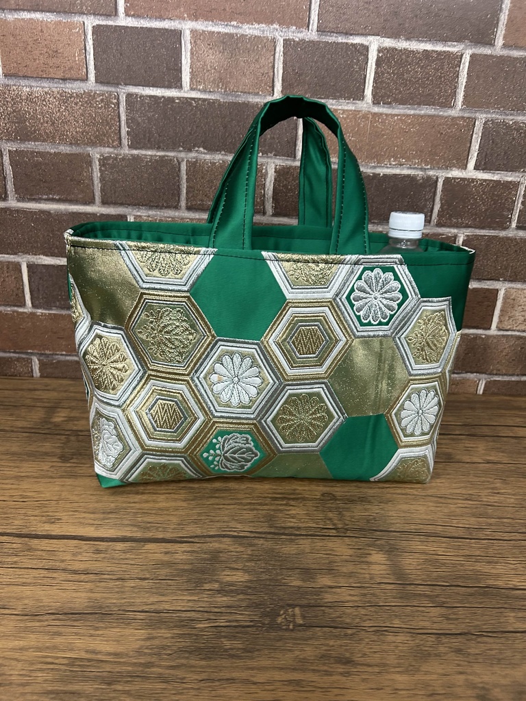 【 菊模様】帯リメイクバック