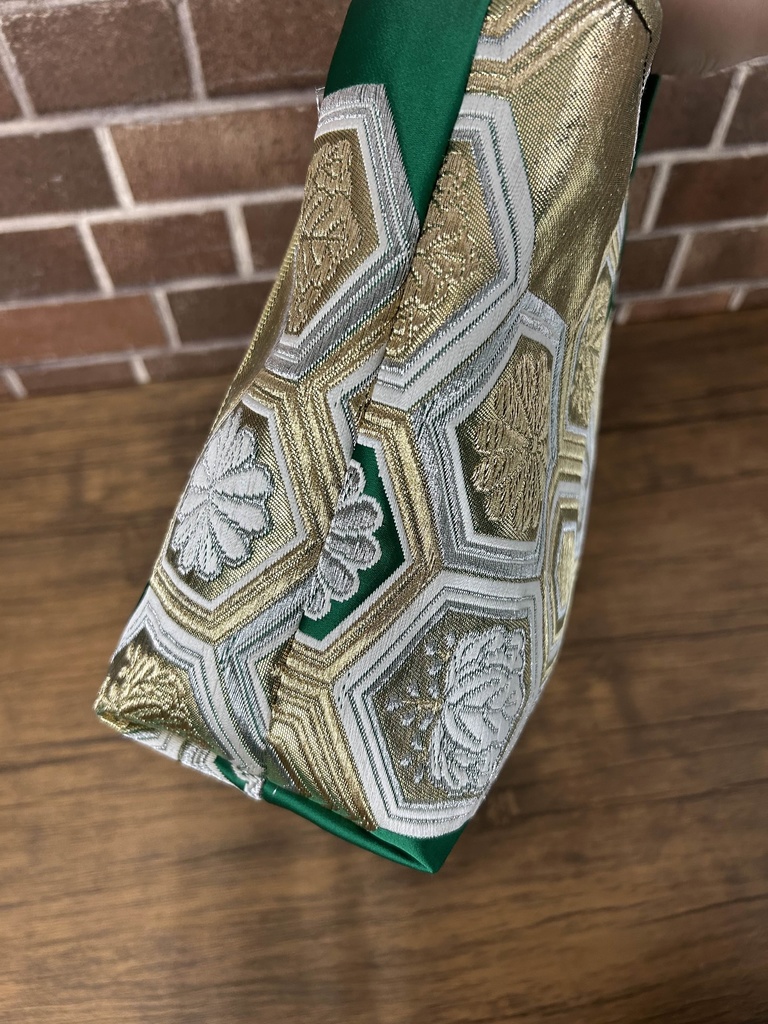 【 菊模様】帯リメイクバック