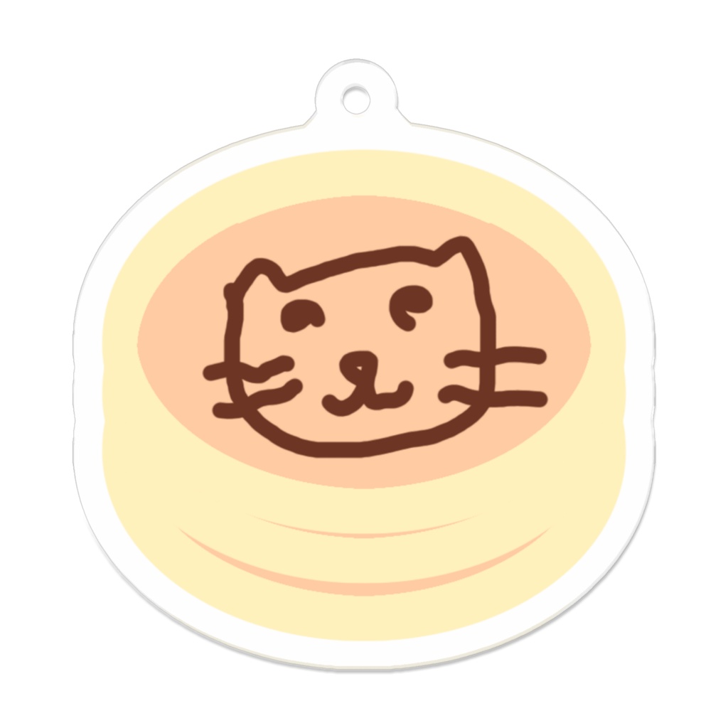 ねこちゃんぱんけーき(=^・^=)アクリルキーホルダー
