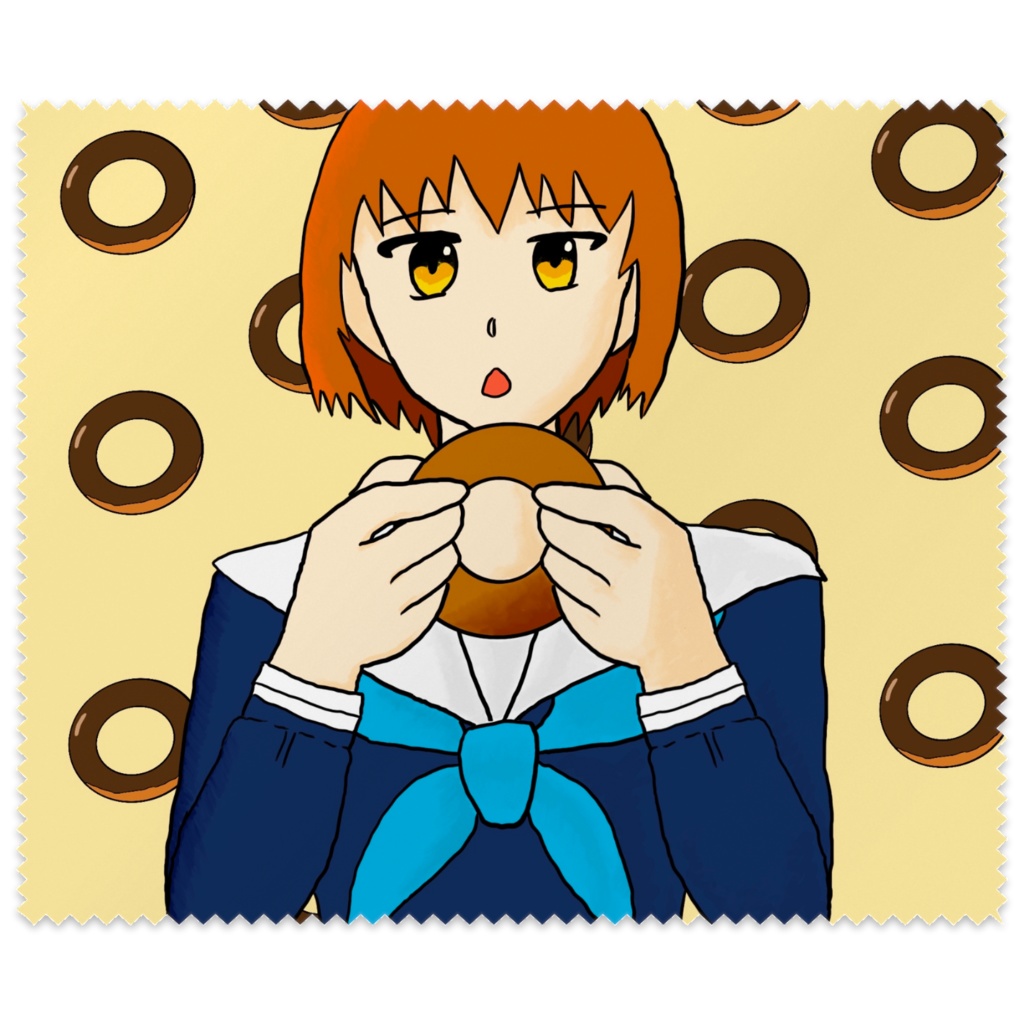 もぐもぐひなさん🍩メガネ拭き