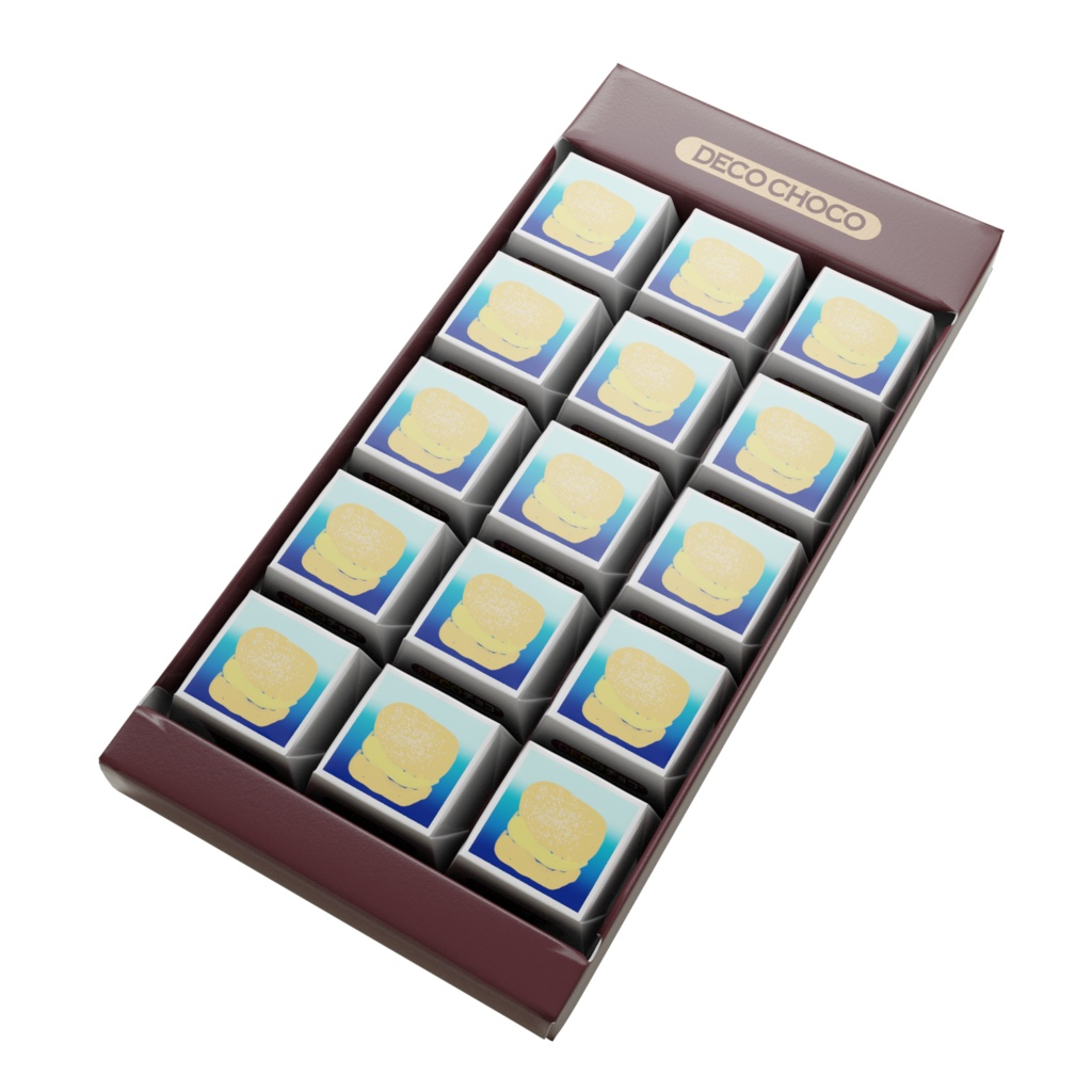 DECOチョコ、タルト
