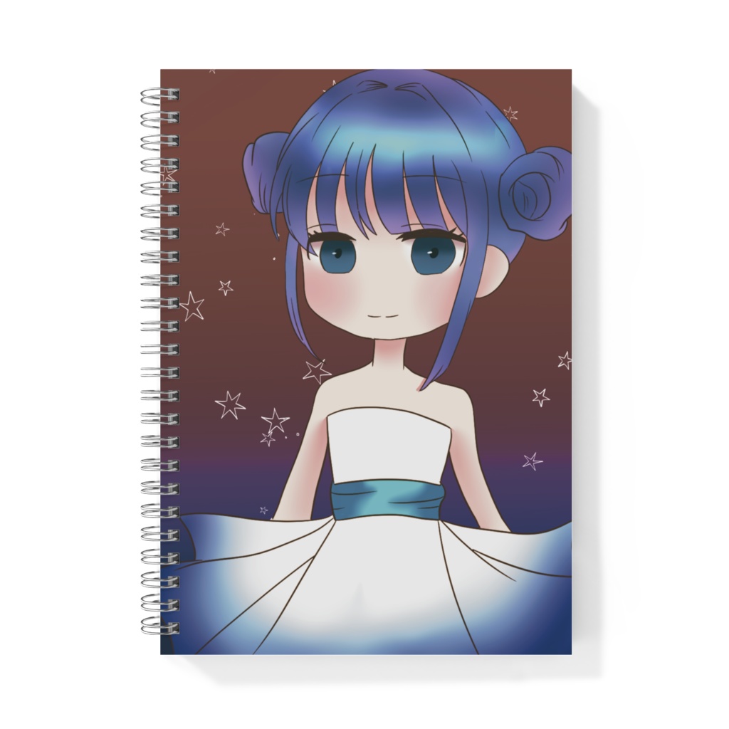 お団子ヘアなリングノート