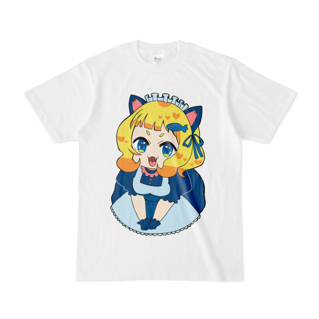 猫耳メイドTシャツ